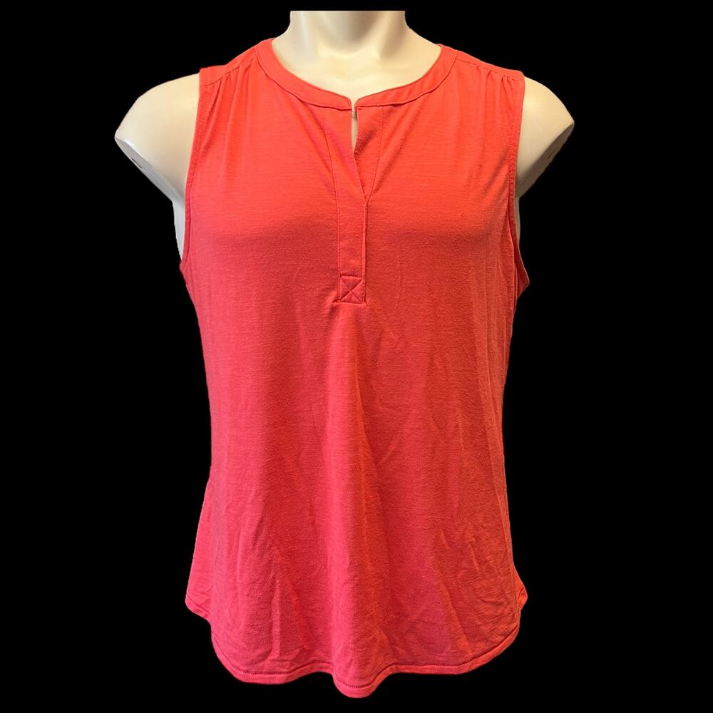 Sonoma Blouse Women XL  Life+Style Sleeveless Flowy Top Shirt Casual Work Simple